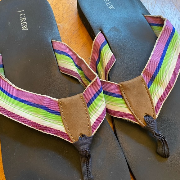 J Crew flip flops very cute hood condition 10.5 “ - Picture 4 of 12